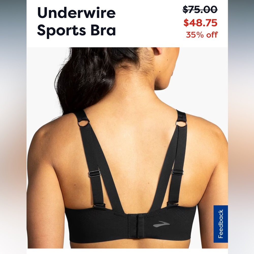 Brooks Running Bra High Support - image 2